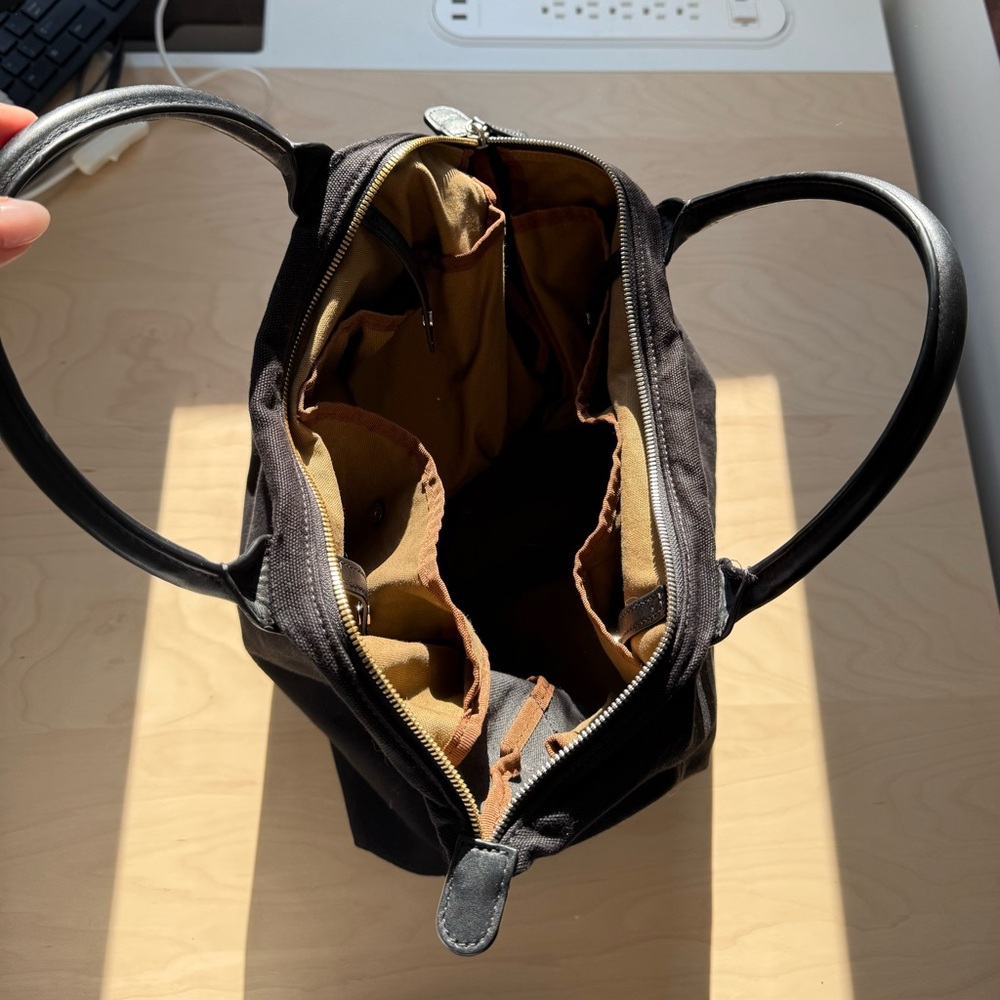 Want Black canvas Tote Bag - Picture 2 of 8